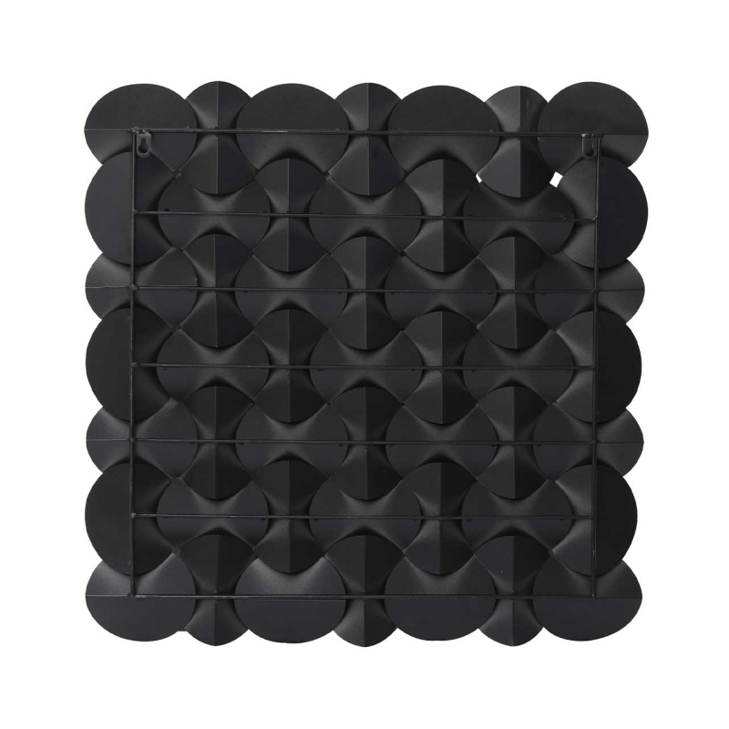 59.9cm Grey Gunmetal Wall Decoration