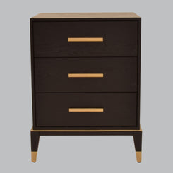 Delta 3 drawer Side Table