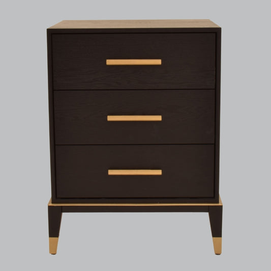 Delta 3 drawer Side Table