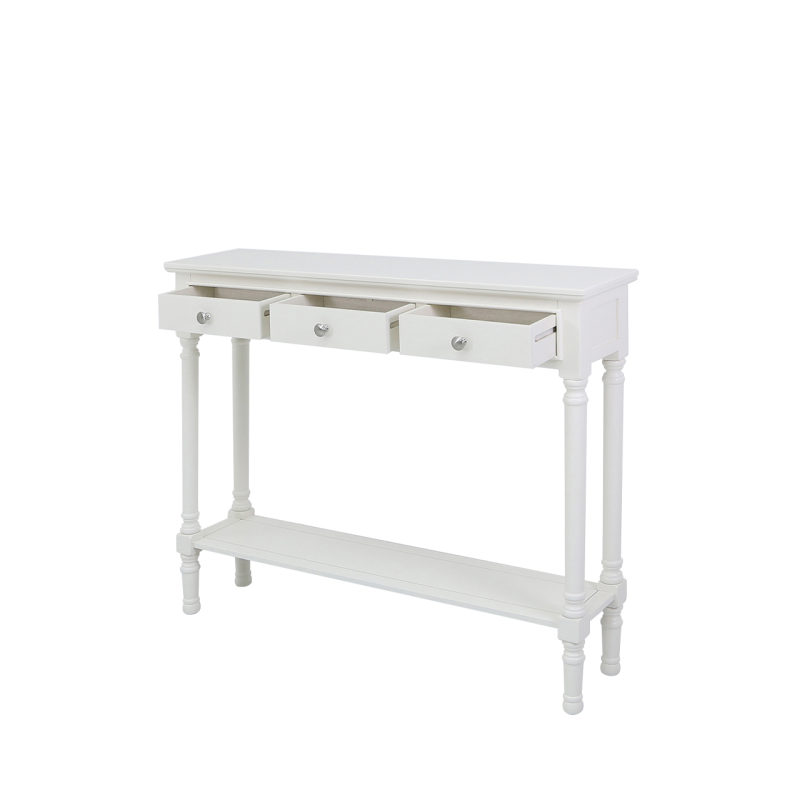 This large white Delta console table