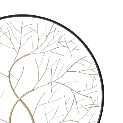 71.10cm Black and Gold Tree Wall Decoration