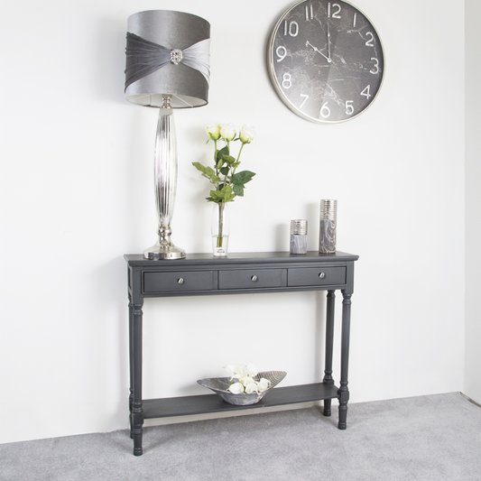 Medium grey console table