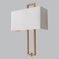 Ember Antique Brass Finish Wall Lamp