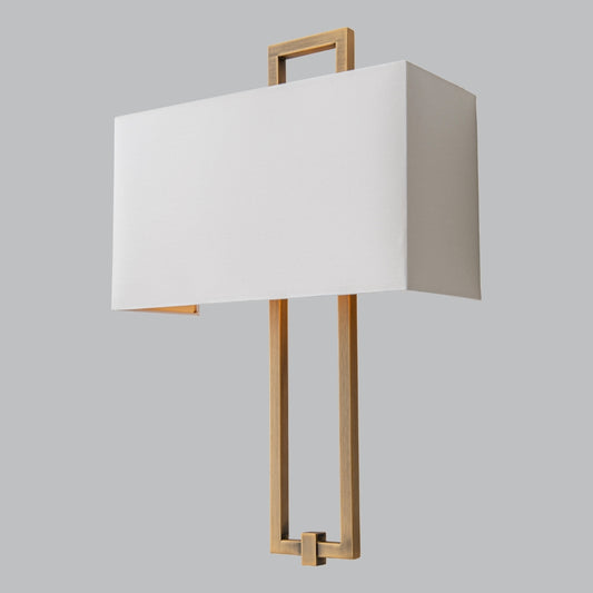 Ember Antique Brass Finish Wall Lamp