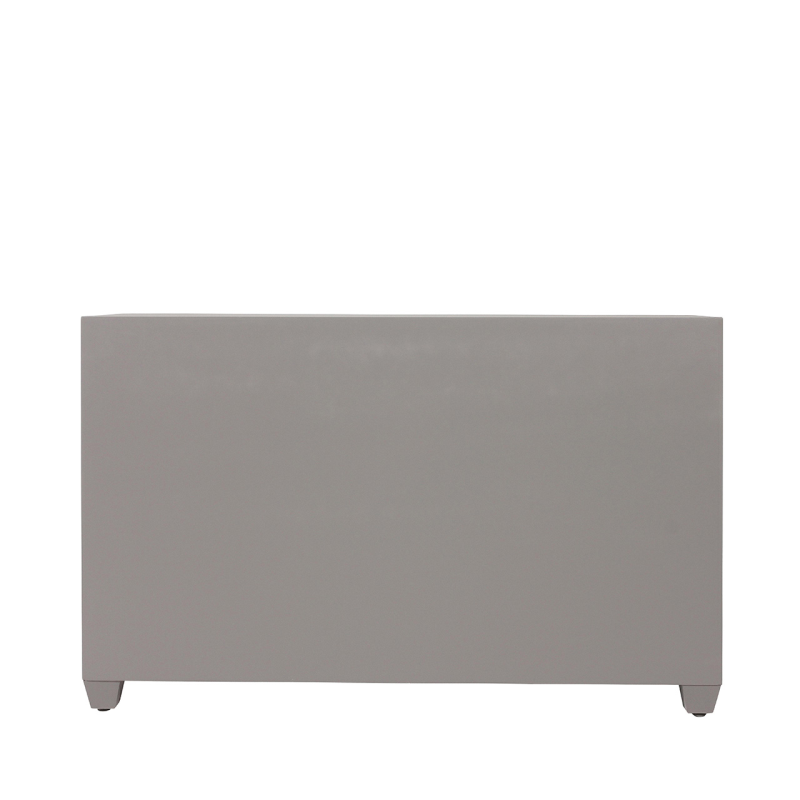 Vera 3 Drawer 2 Door Sideboard Grey