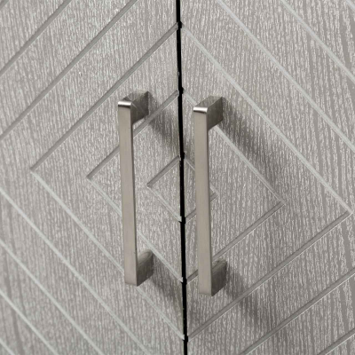 Vera 3 Drawer 2 Door Sideboard Grey