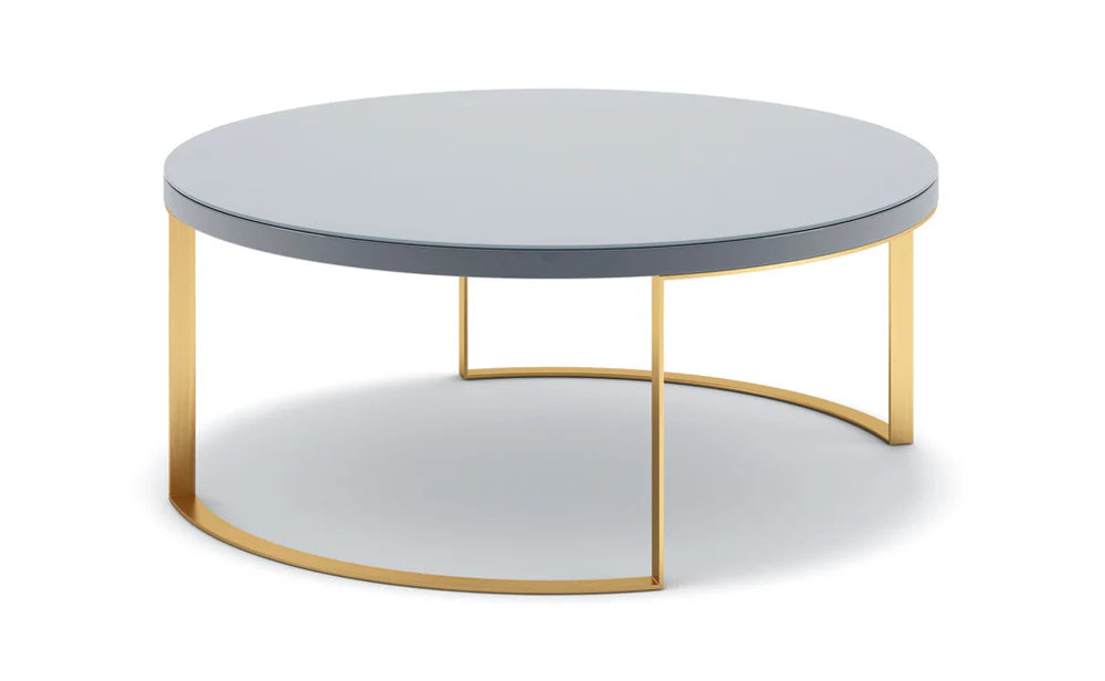 Lunato Coffee Table - Grey Lacquer