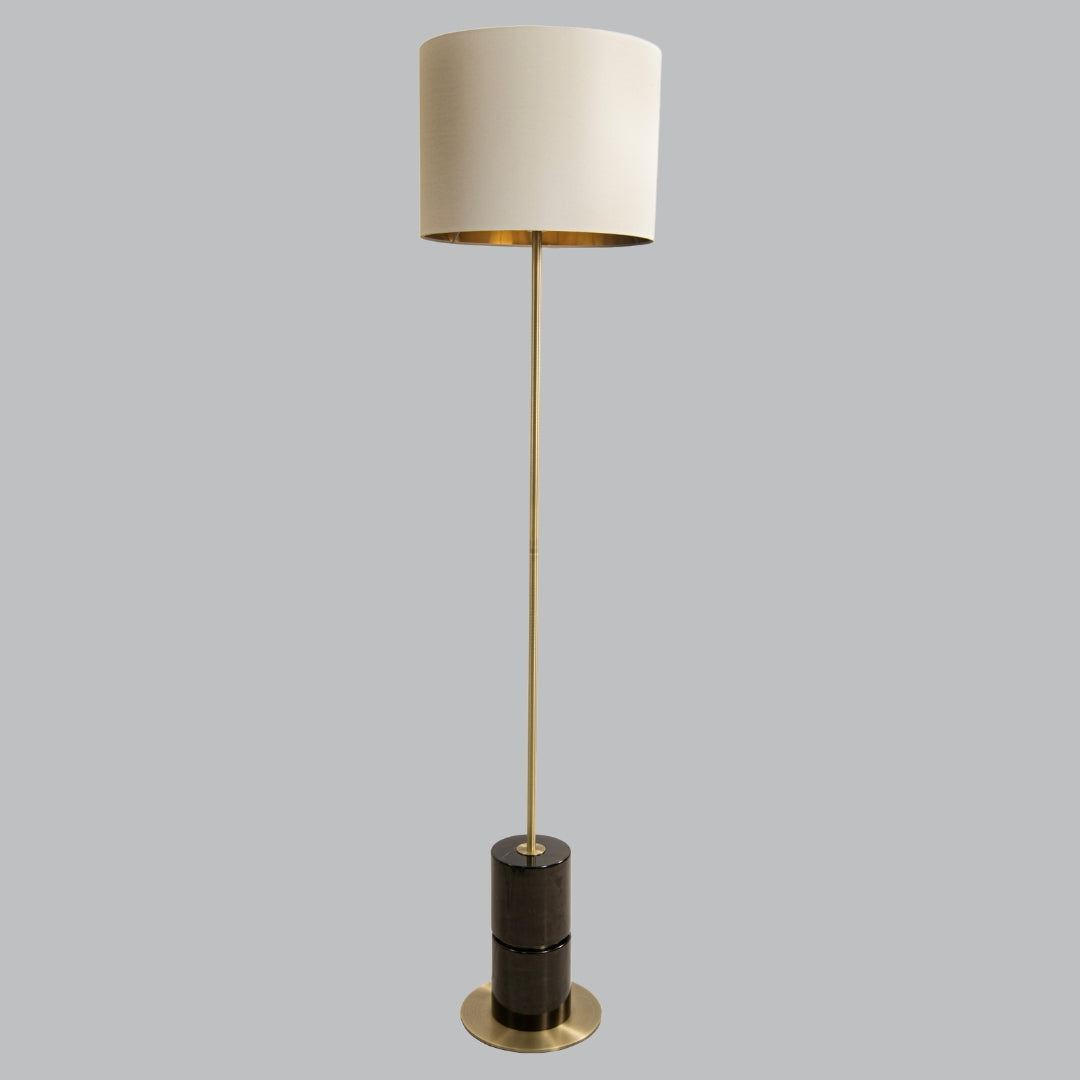 Malachai Black Floor Lamp