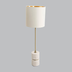Malachai White Table Lamp