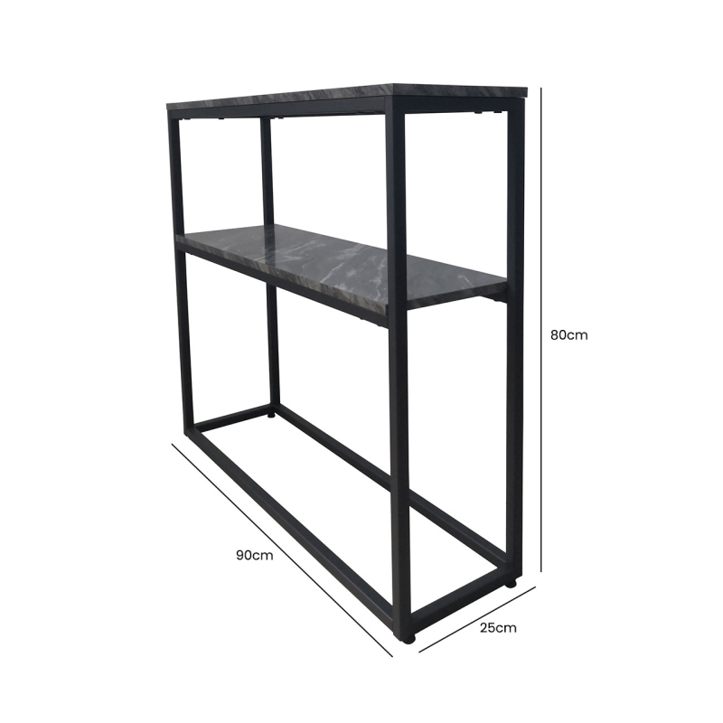 2 Tier console table