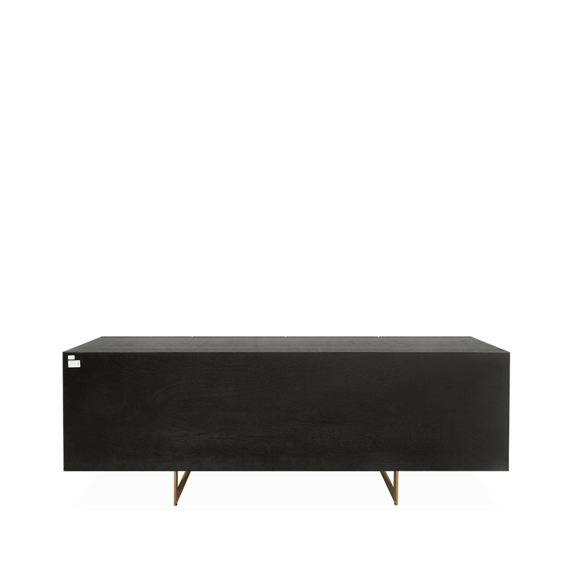 The Iva 4 Door Sideboard Espresso Oak