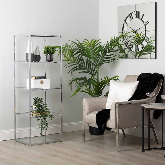 The Four-Tier Glass Display Shelf