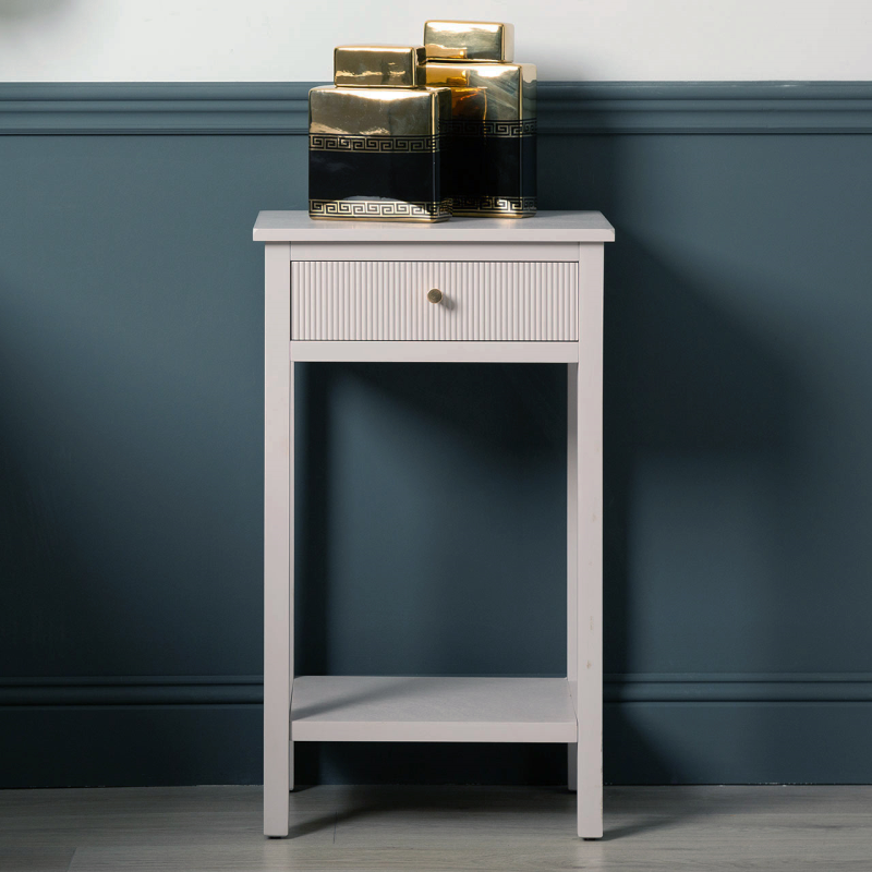 Summer Grey Wood End Table