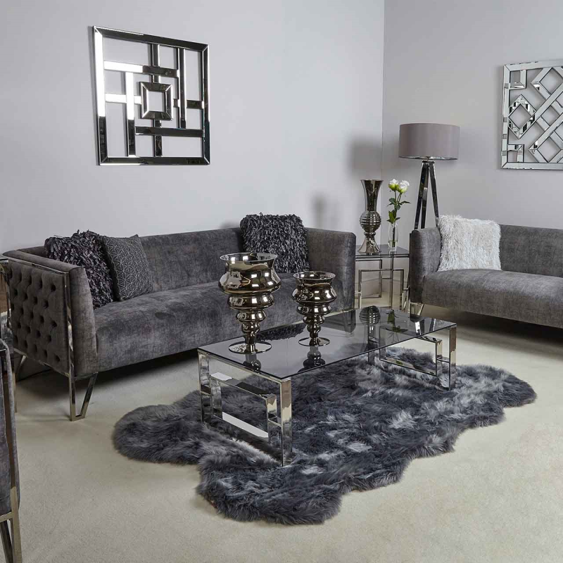 Apex Stainless Steel Coffee Table