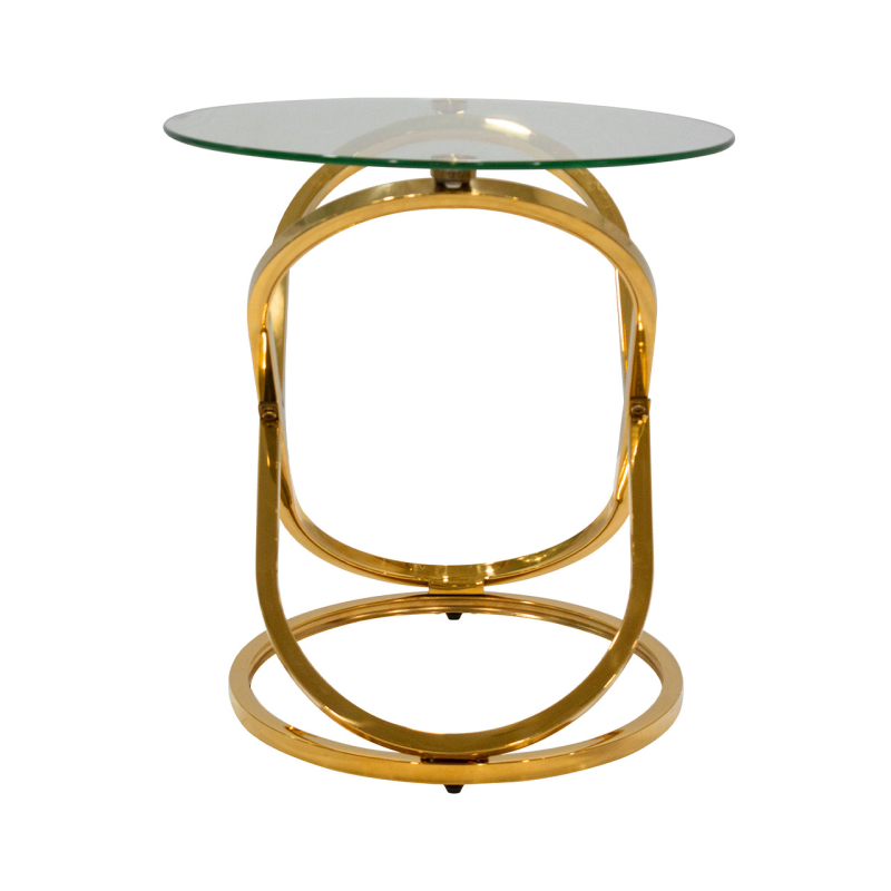 The Rizzo Gold End Table