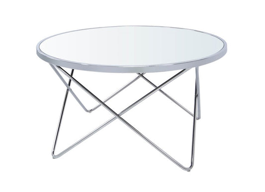 Chrome and Mirror Coffee Table