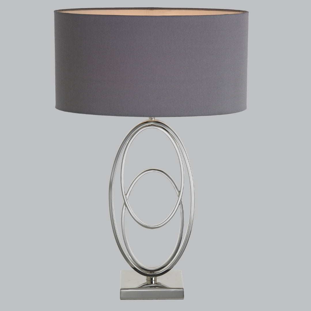 Sage Nickel Table Lamp