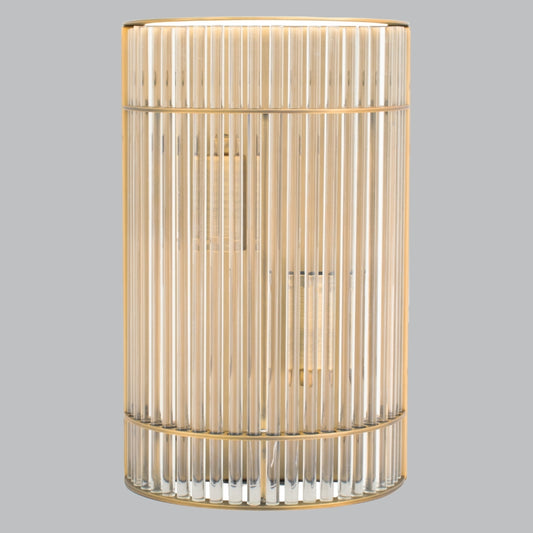 Troy Antique Brass Wall Lamp