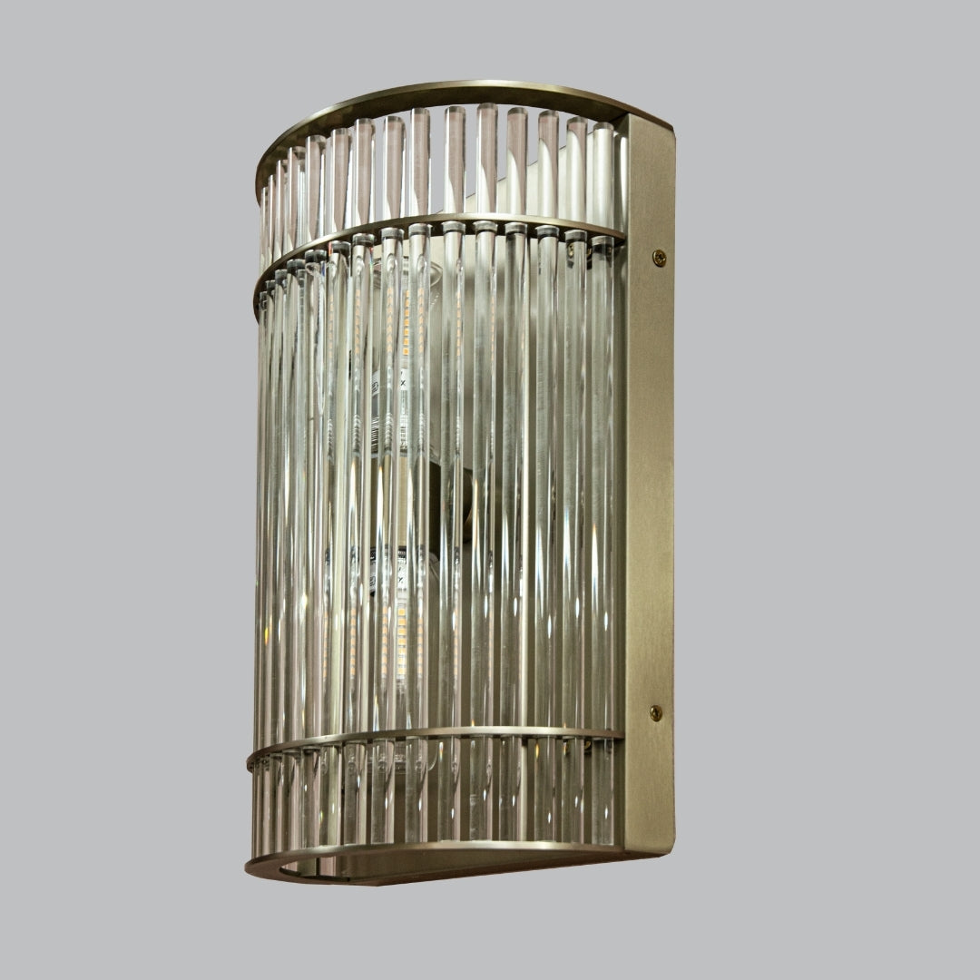 Troy IP65 Champagne Wall Lamp