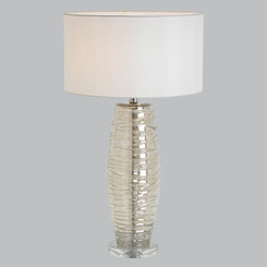 Uma Cognac Glass Body Table Lamp