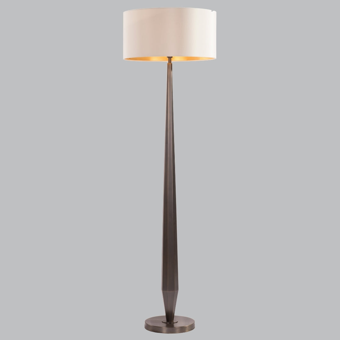 Uso Dark Brass Finish Floor Lamp