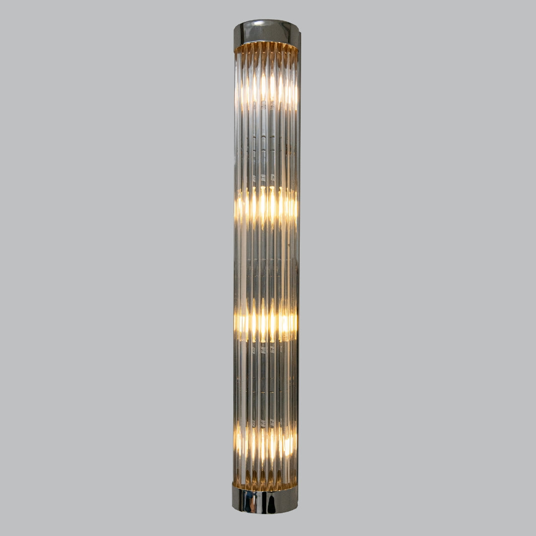 Wade Nickel Finish Long Wall Lamp