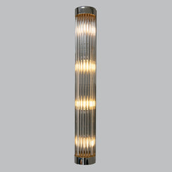 Wade Nickel Finish Long Wall Lamp