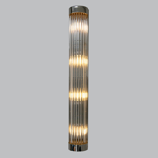 Wade Nickel Finish Long Wall Lamp