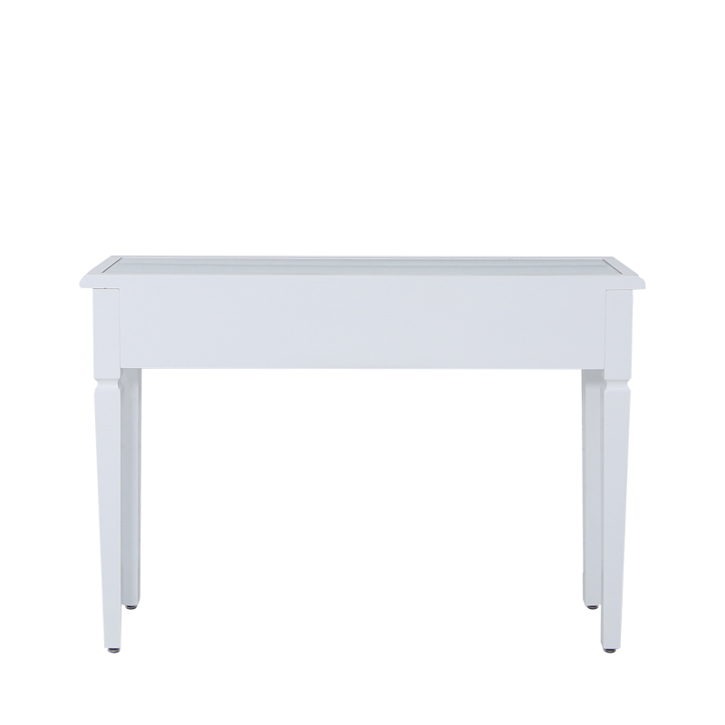 Casablanca White Wood Console Table