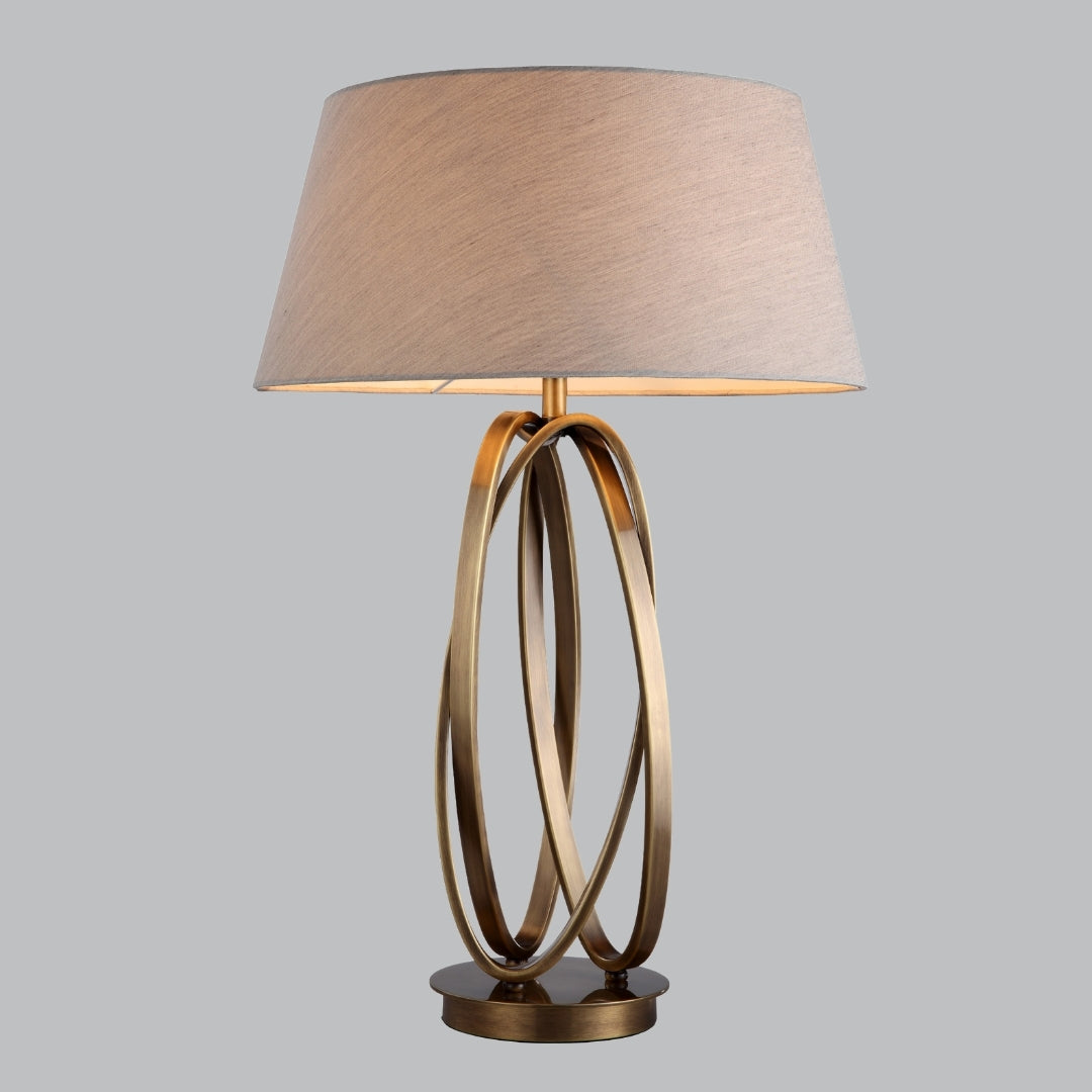 Xeno Antique Brass Table Lamp