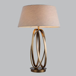 Xeno Antique Brass Table Lamp