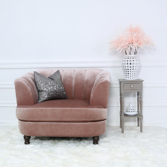 Taupe 1 Drawer Telephone Table