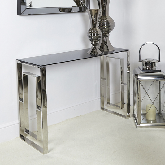 Apex Chrome Console Table