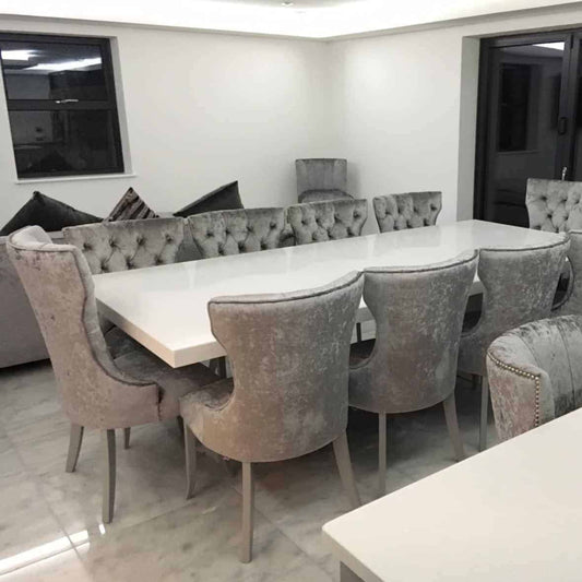 Carra XL Buttoned Dining Chair