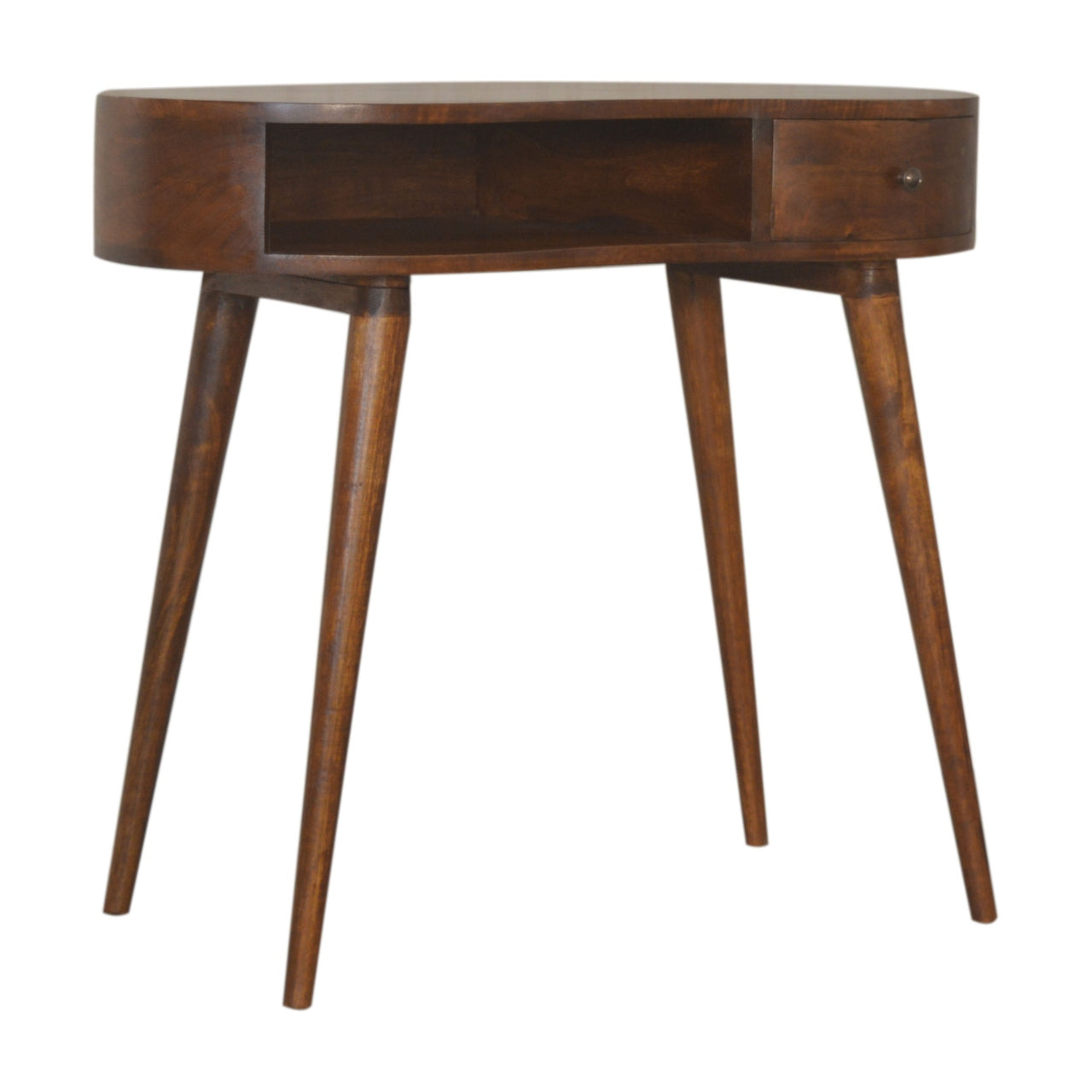 Wave Chestnut Writing Desk