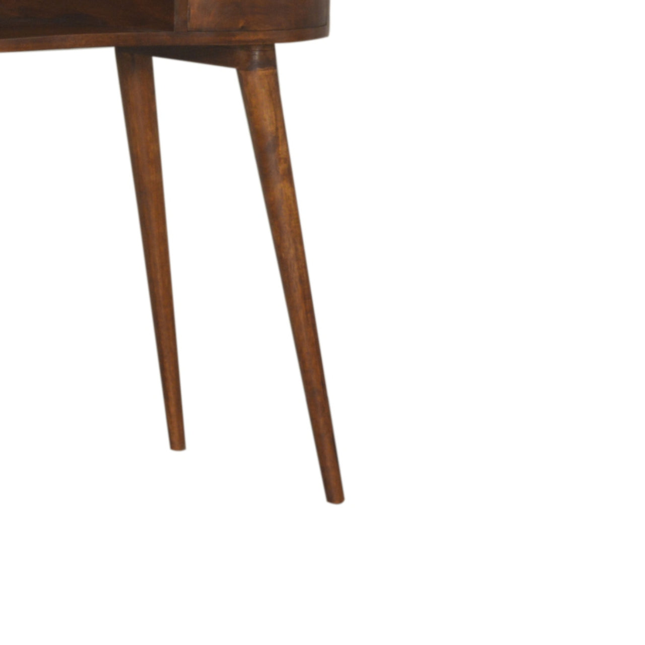 Wave Chestnut Writing Desk