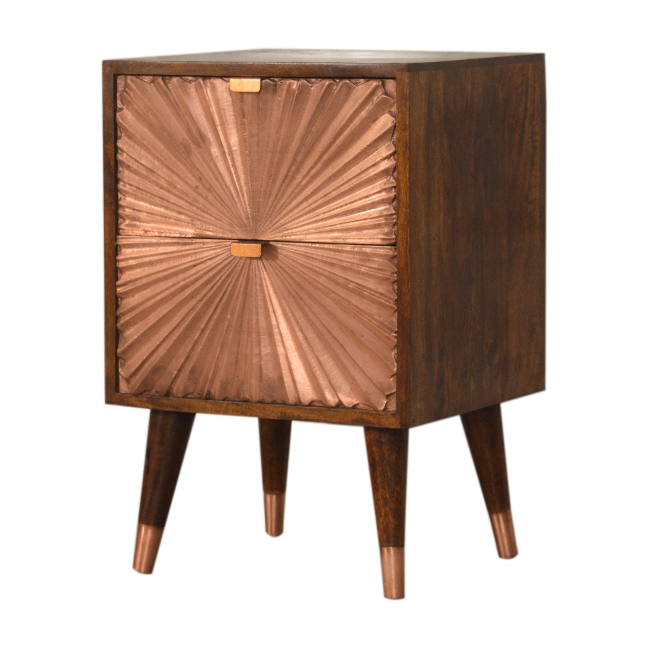 Manila Copper Bedside Table