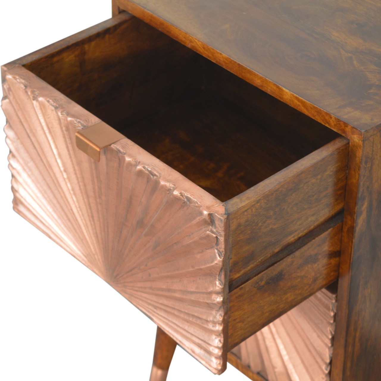 Manila Copper Bedside Table