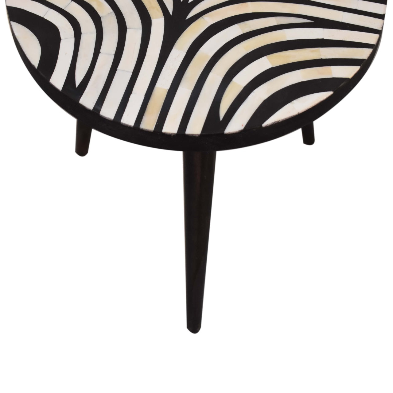 Inlay Patterned End Table