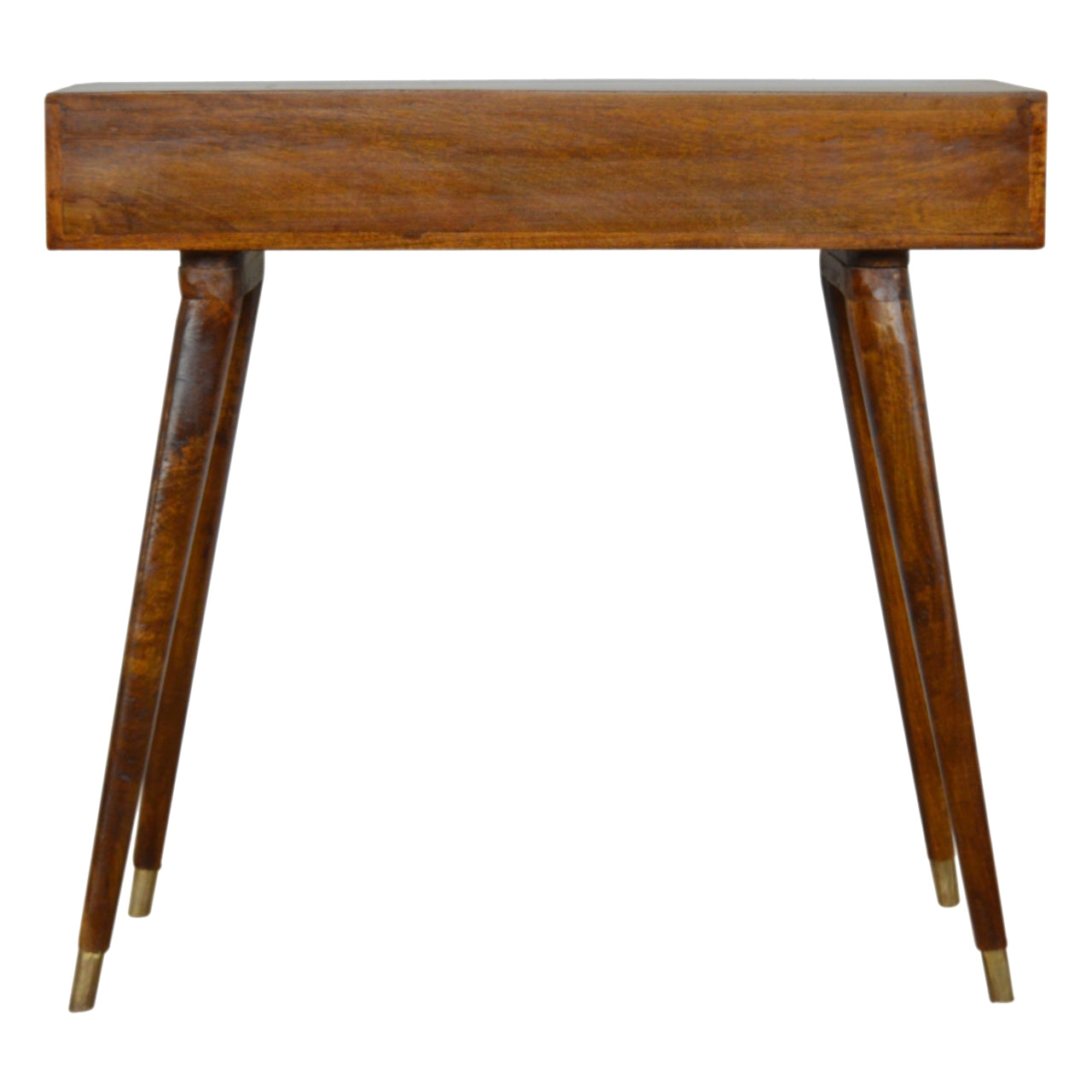Writing Desk with Carved Gold Sunrise Detail
