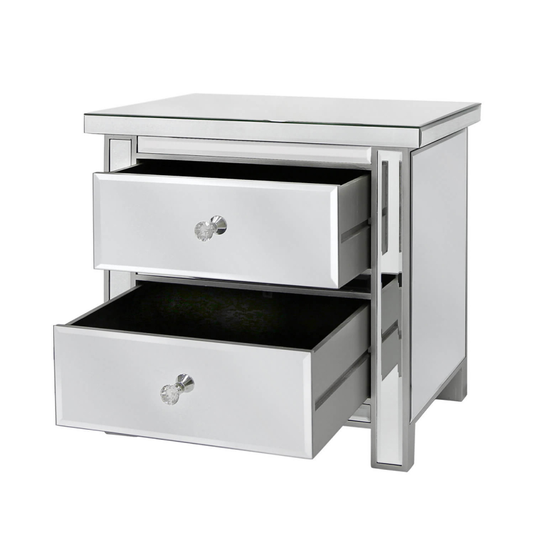 New Classic Mirror Bedside Table
