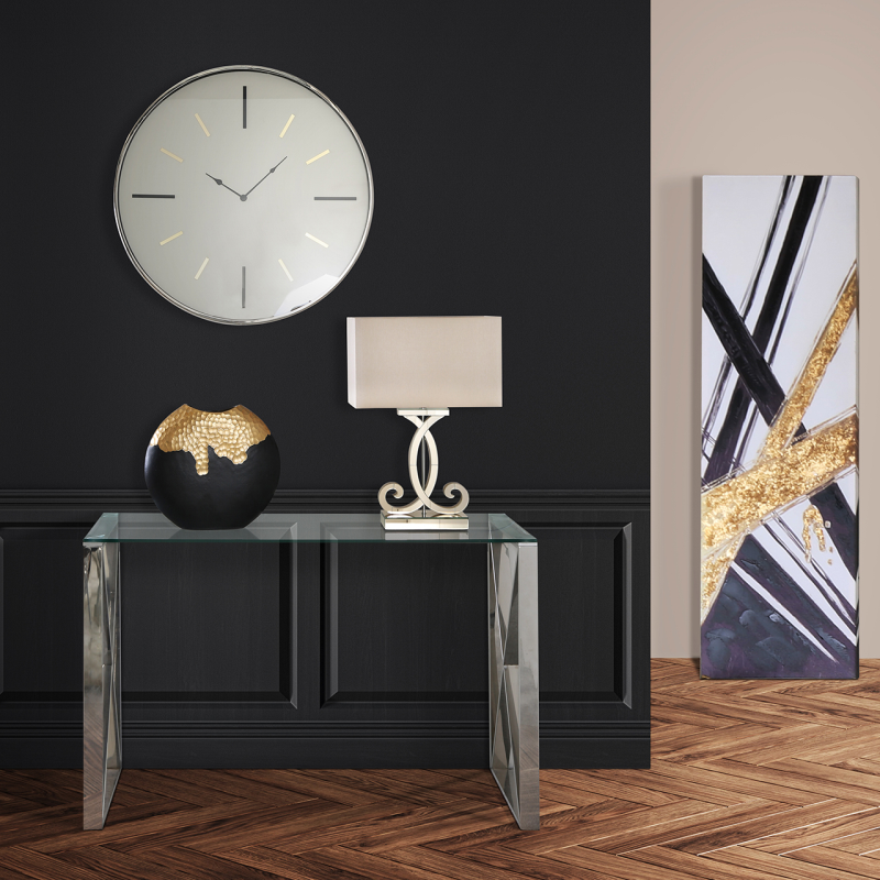 Zen Stainless Steel Console Table