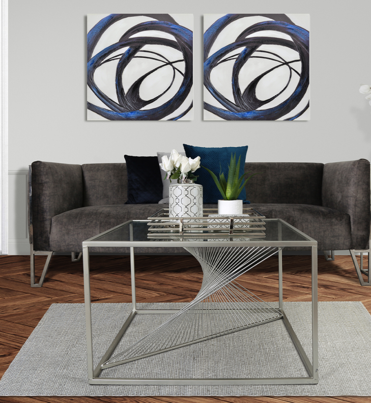 Moon Silver Coffee Table