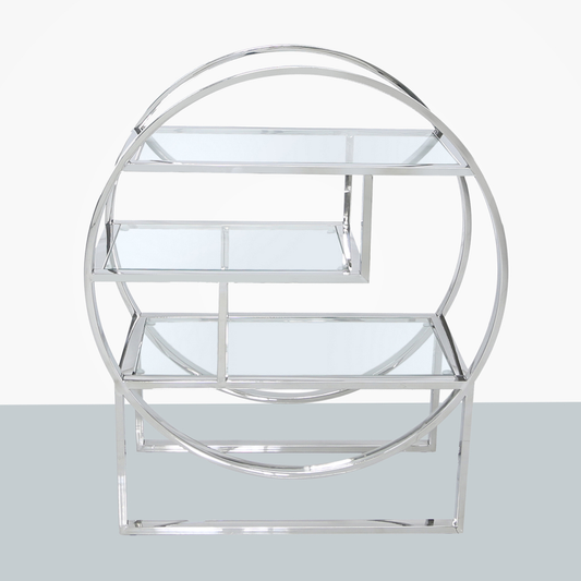 Steel Tier Round Shelving Unit