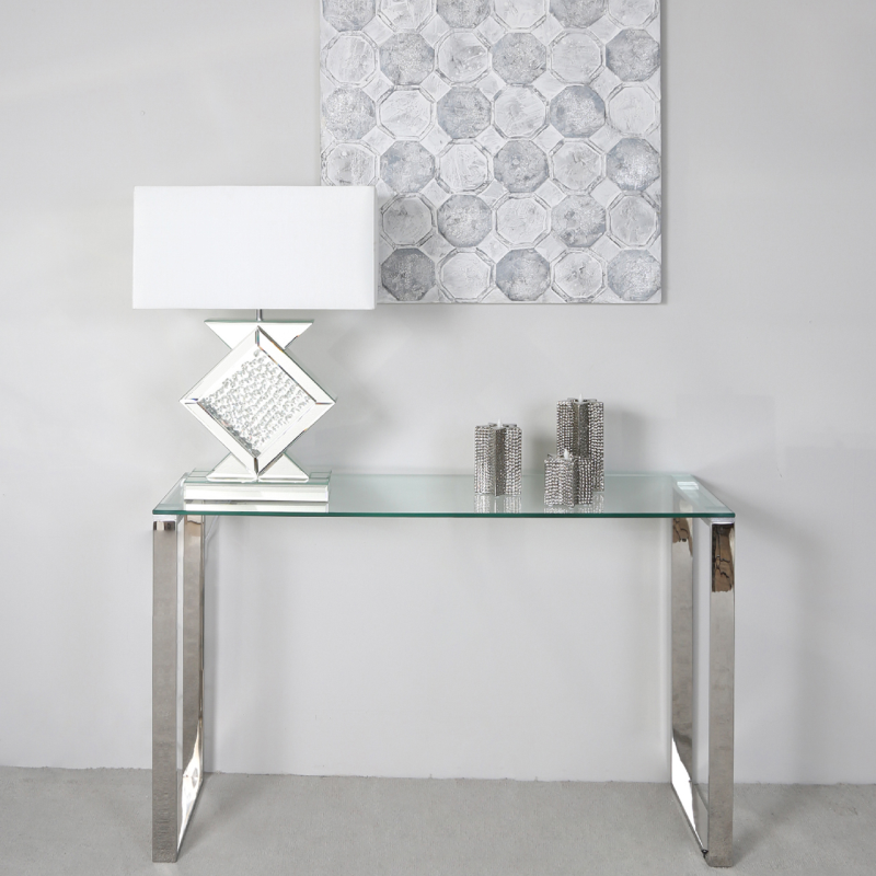 Henry Silver Console Table