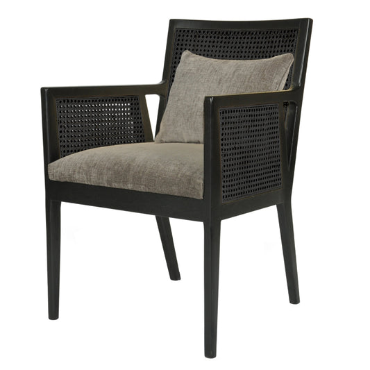 Melfi Black Finish Chair