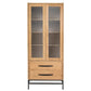 Brue Tall Display Cabinet