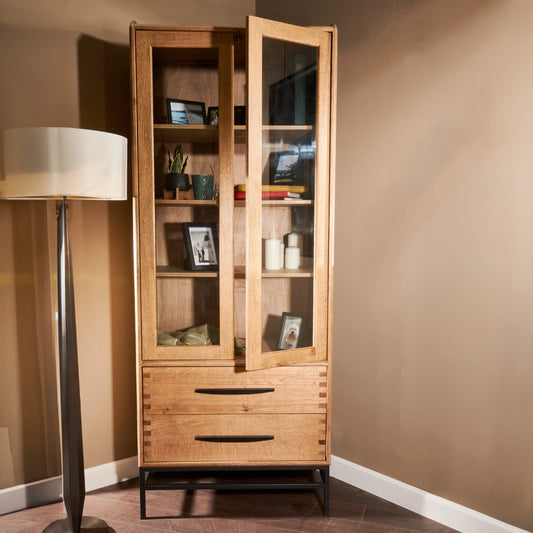 Brue Tall Display Cabinet