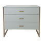 Verity Grey 3 Drawer Chest By AM Bespoke