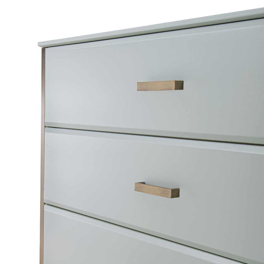 Verity Grey 3 Drawer Chest By AM Bespoke